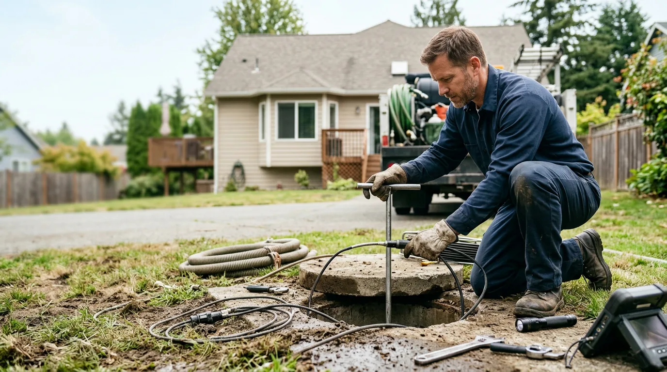Septic Tank Pumping in Pollock Pines, CA
